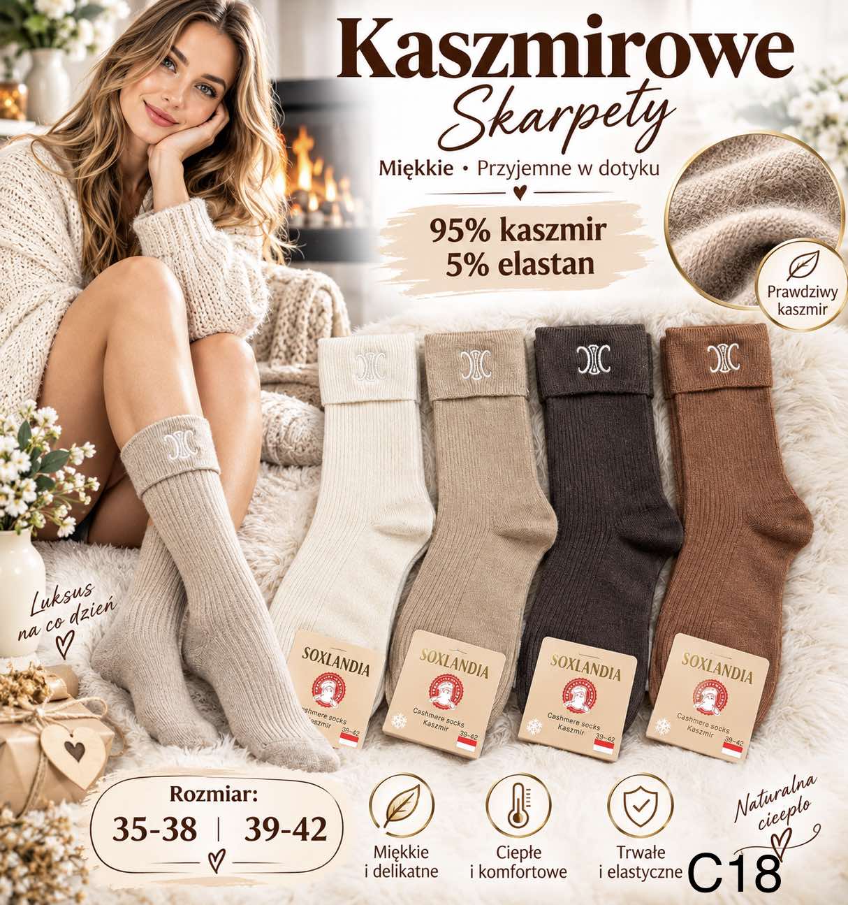Skarpetka Damska