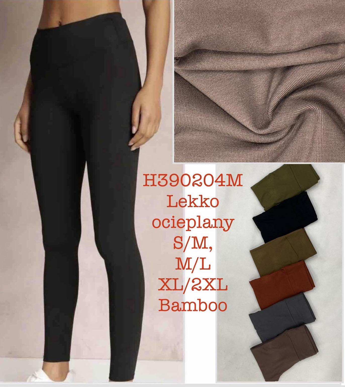 Legginsy Ocieplane Damska
