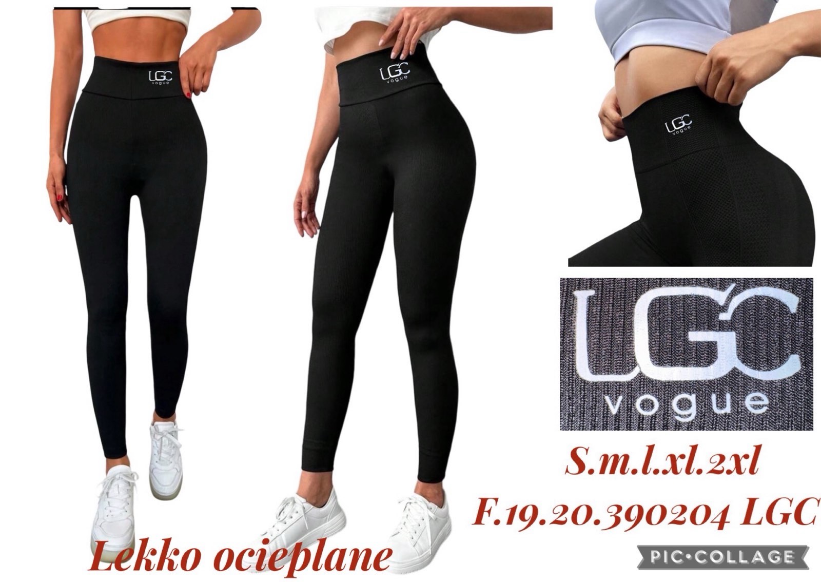 Legginsy Ocieplane Damska