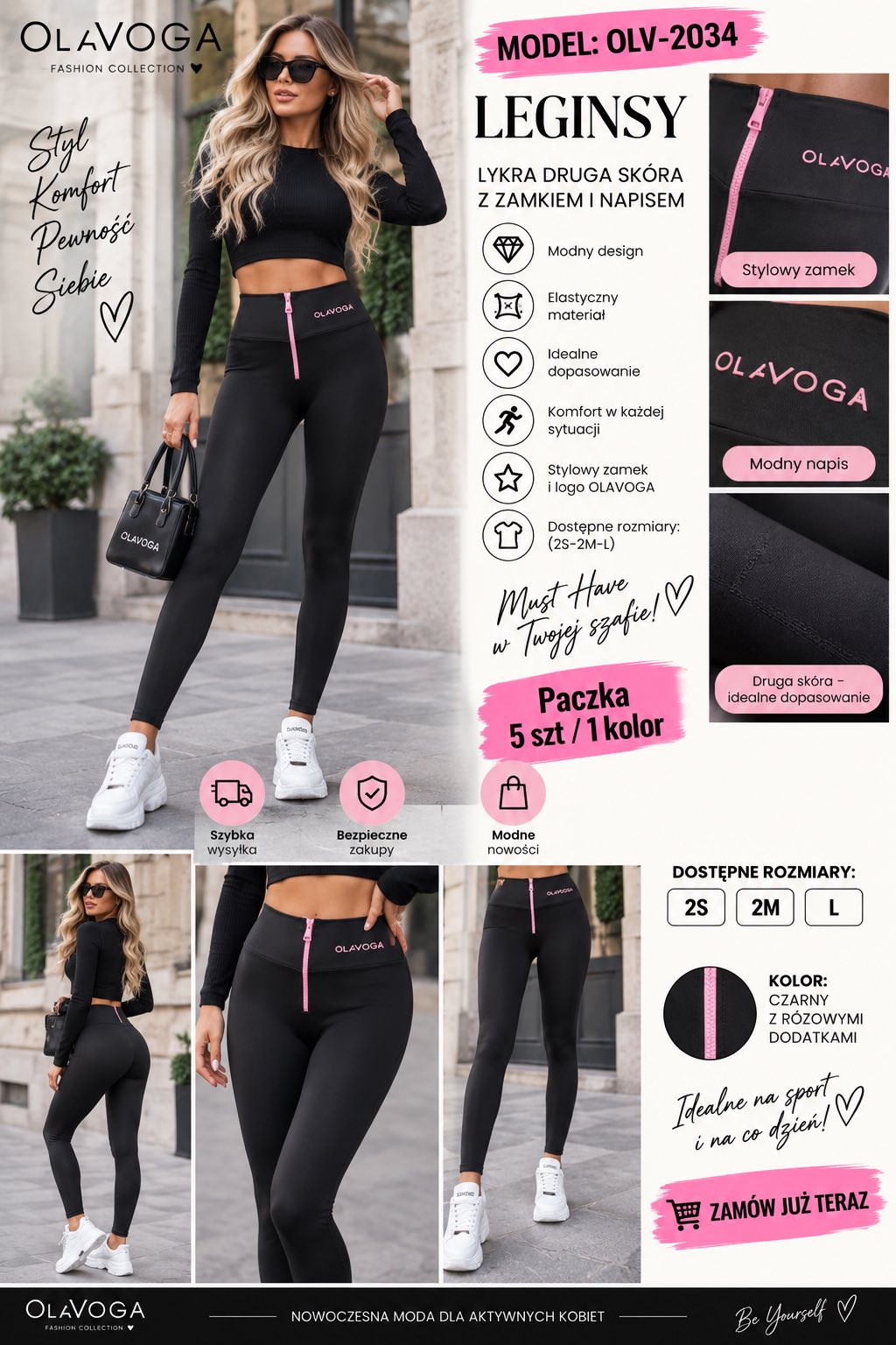 Legginsy Damska