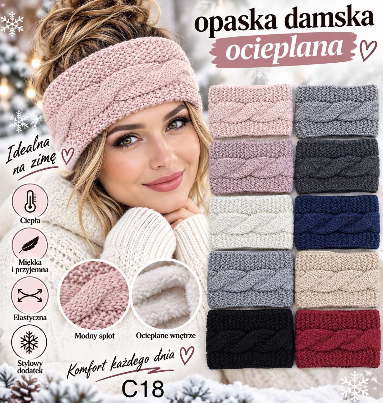Opaska Damska