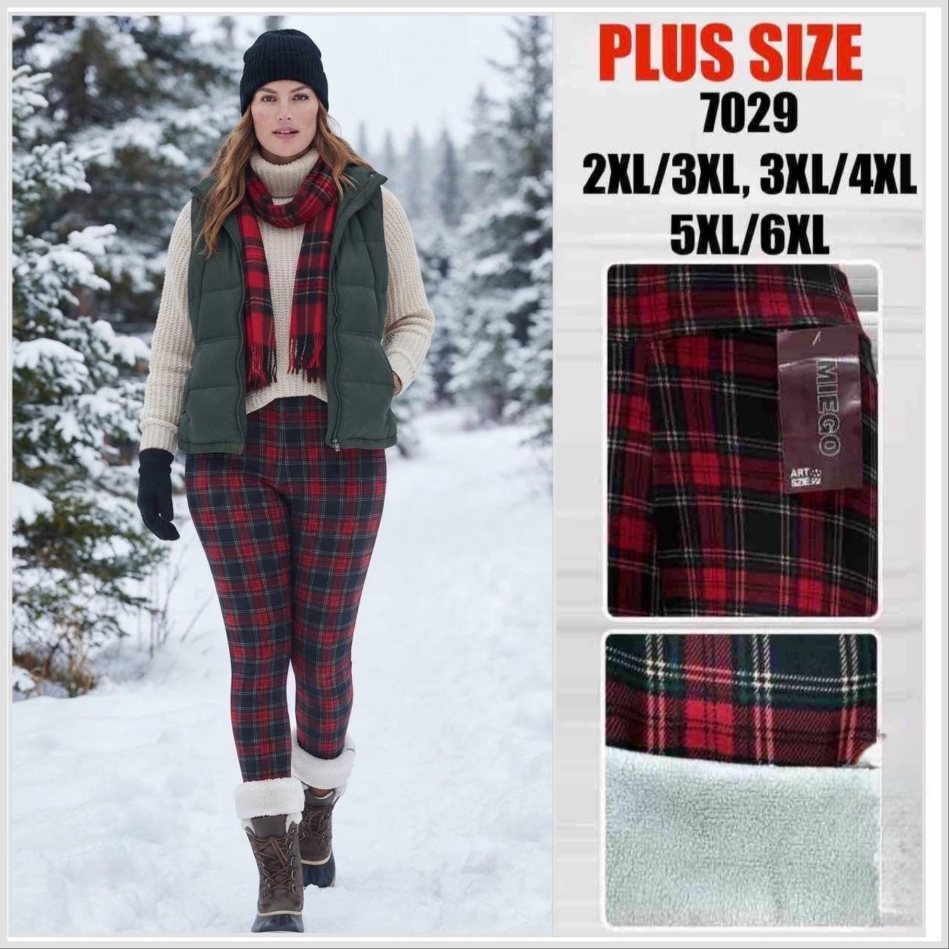 Legginsy Ocieplane Damska
