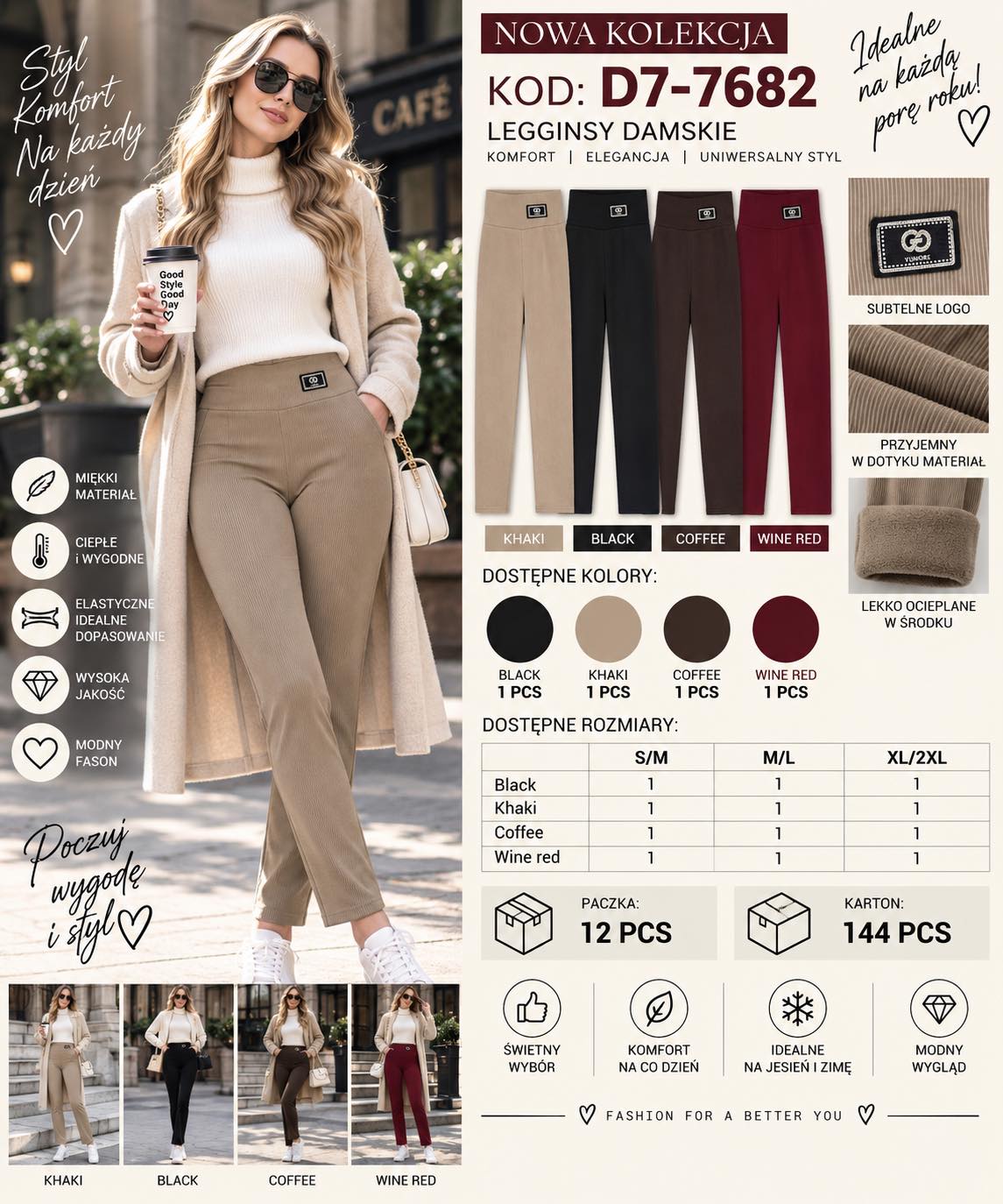 Legginsy Damska