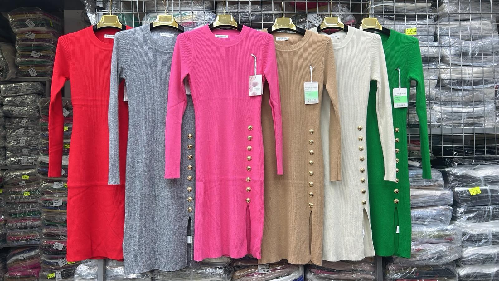 Sukienka Sweter Damska