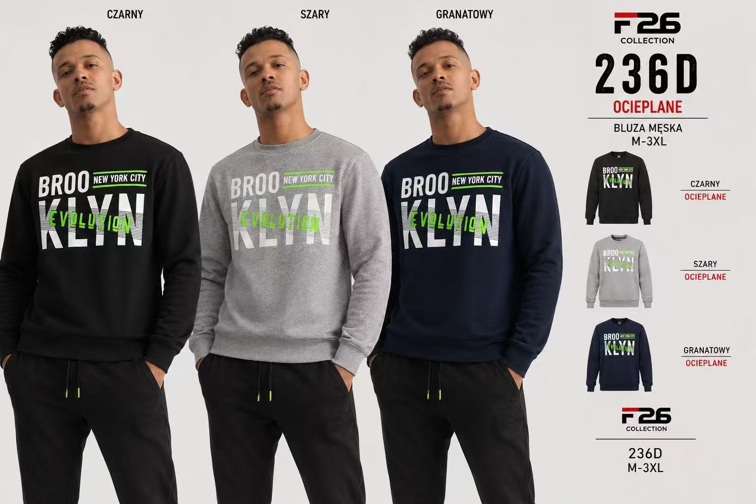 Bluza Ocieplane Męskie