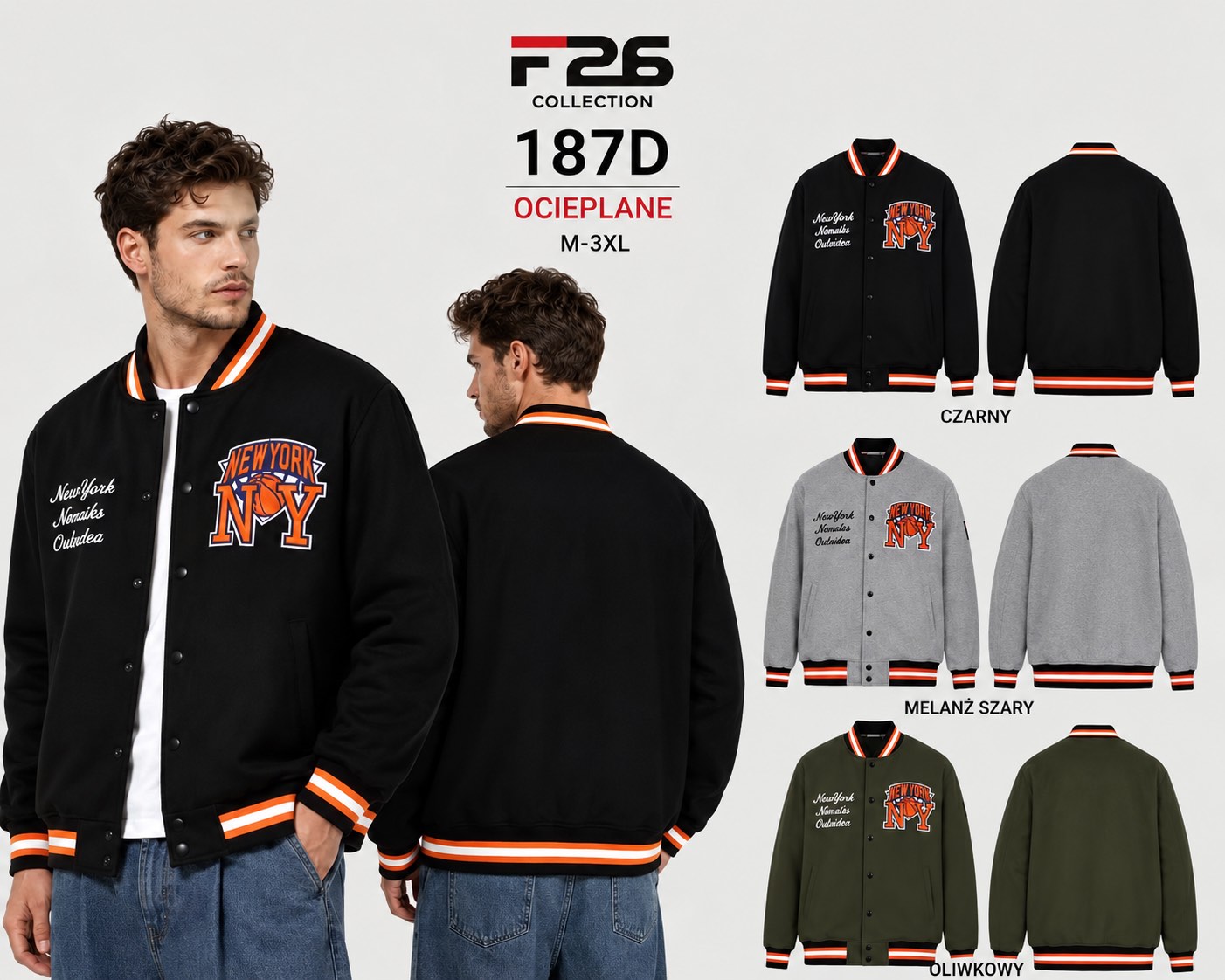 Bluza Ocieplane Męskie