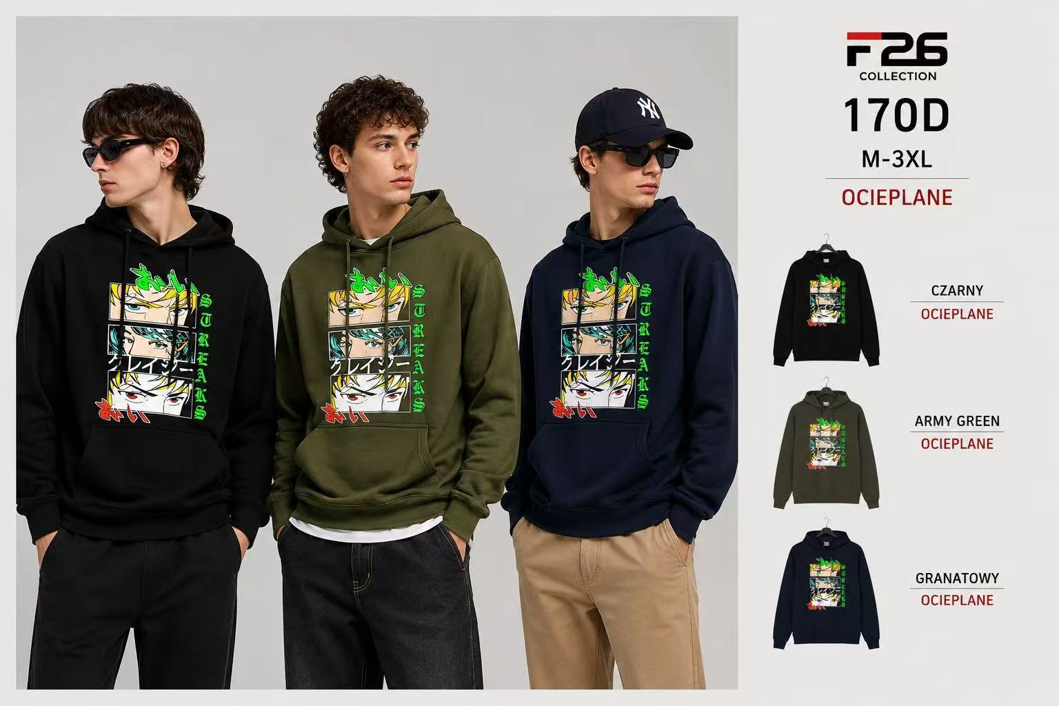 Bluza Ocieplane Męskie