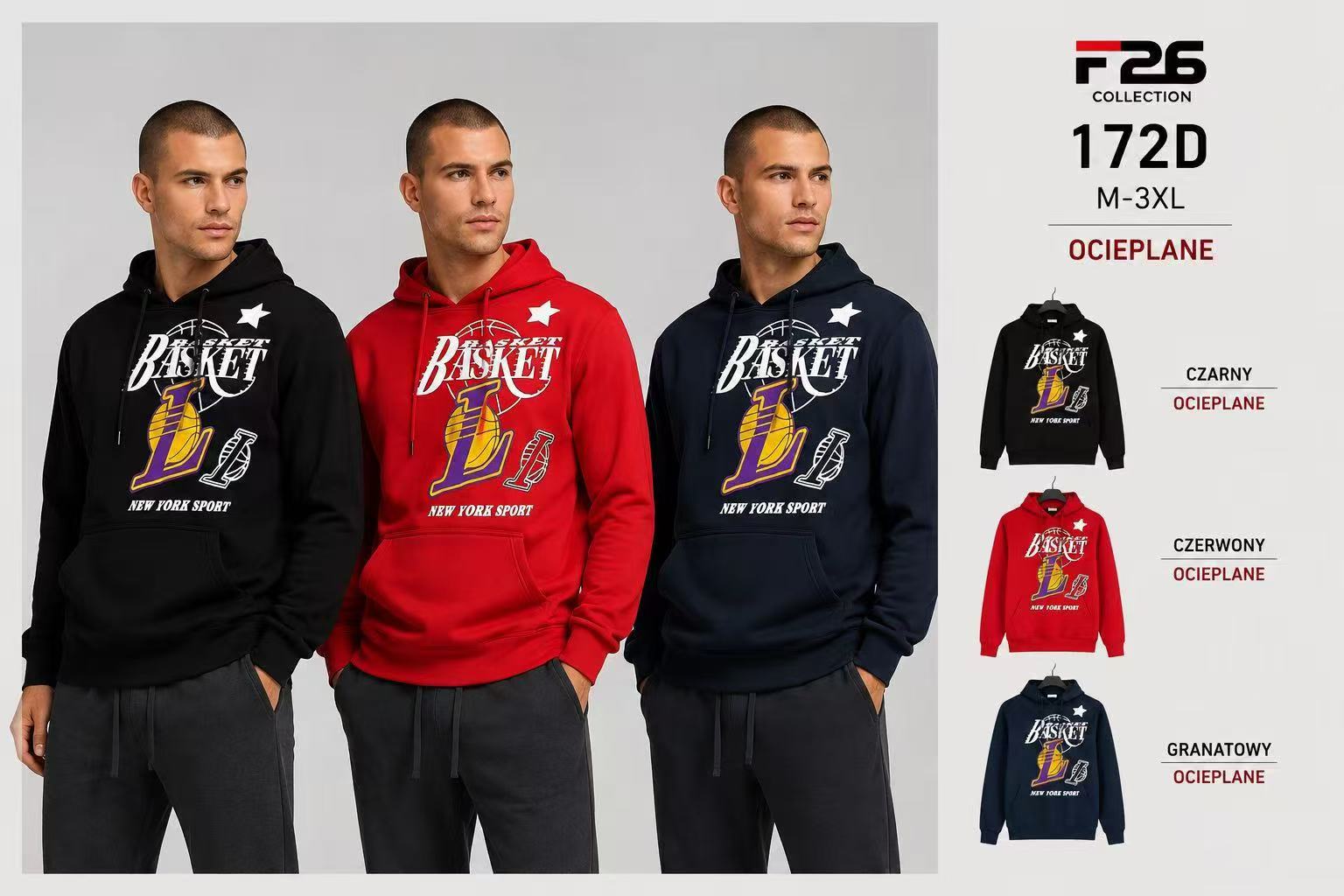 Bluza Ocieplane Męskie