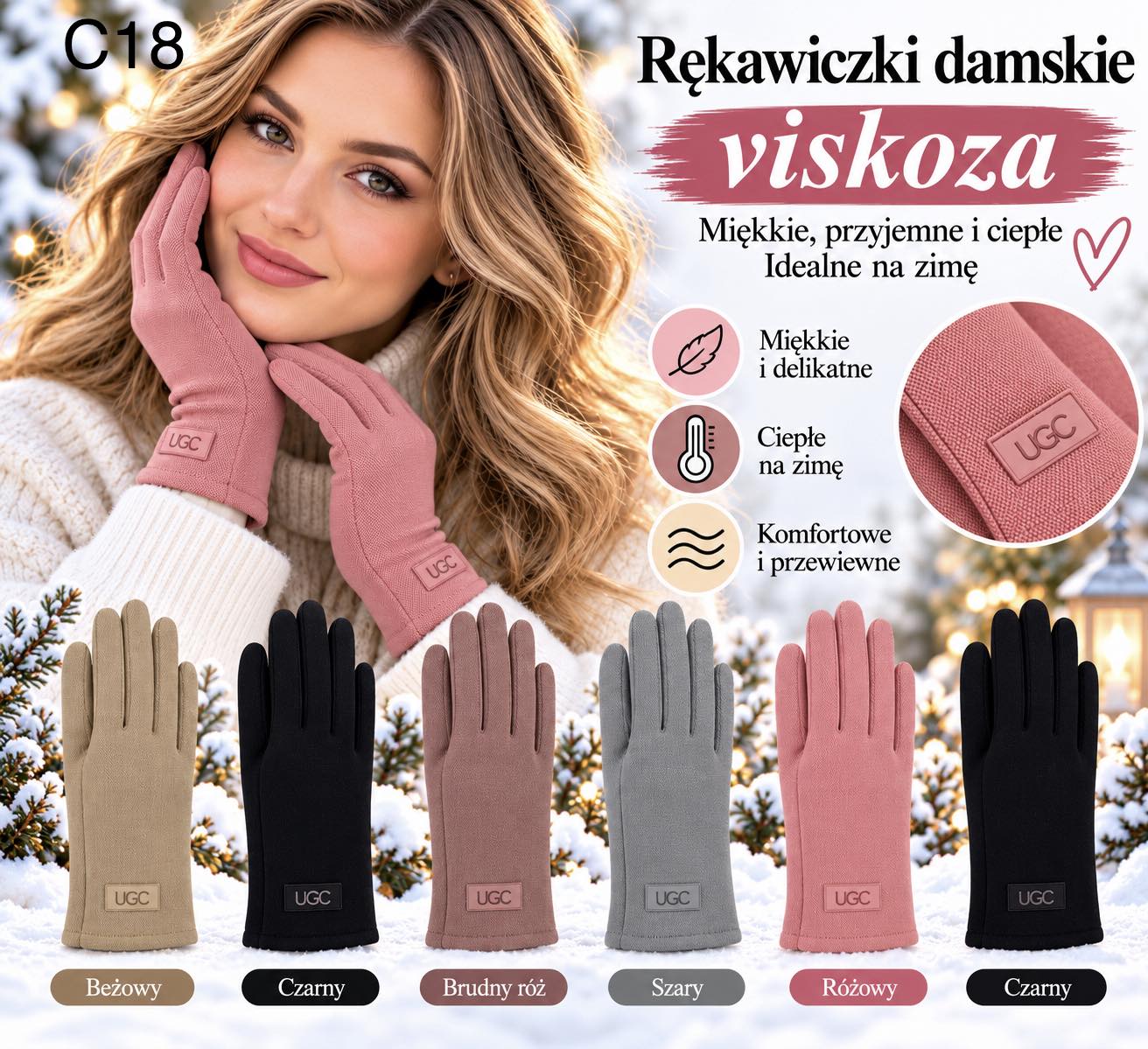 Rękawiczka Damska