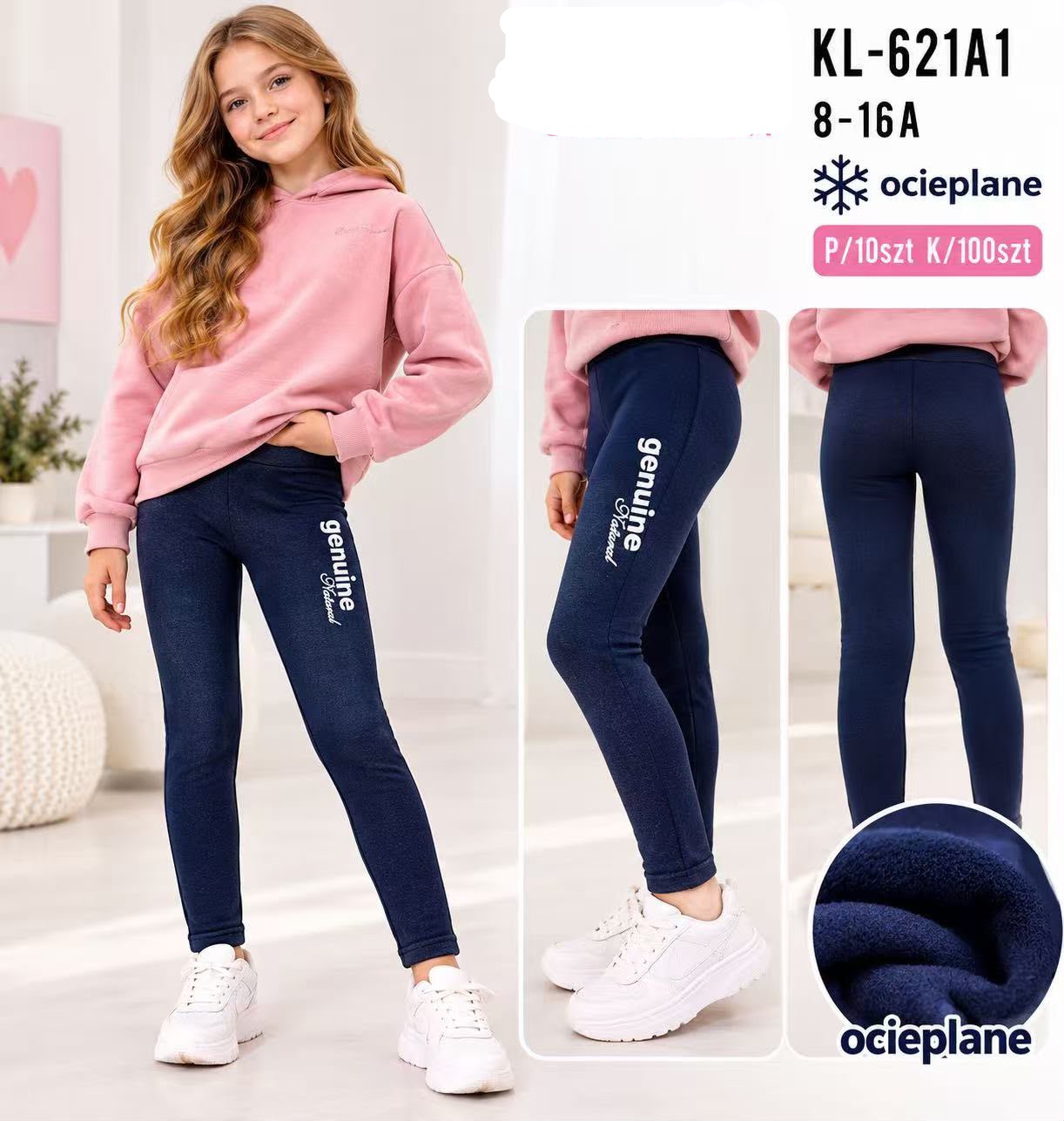 Legginsy Ocieplane Dziecięca