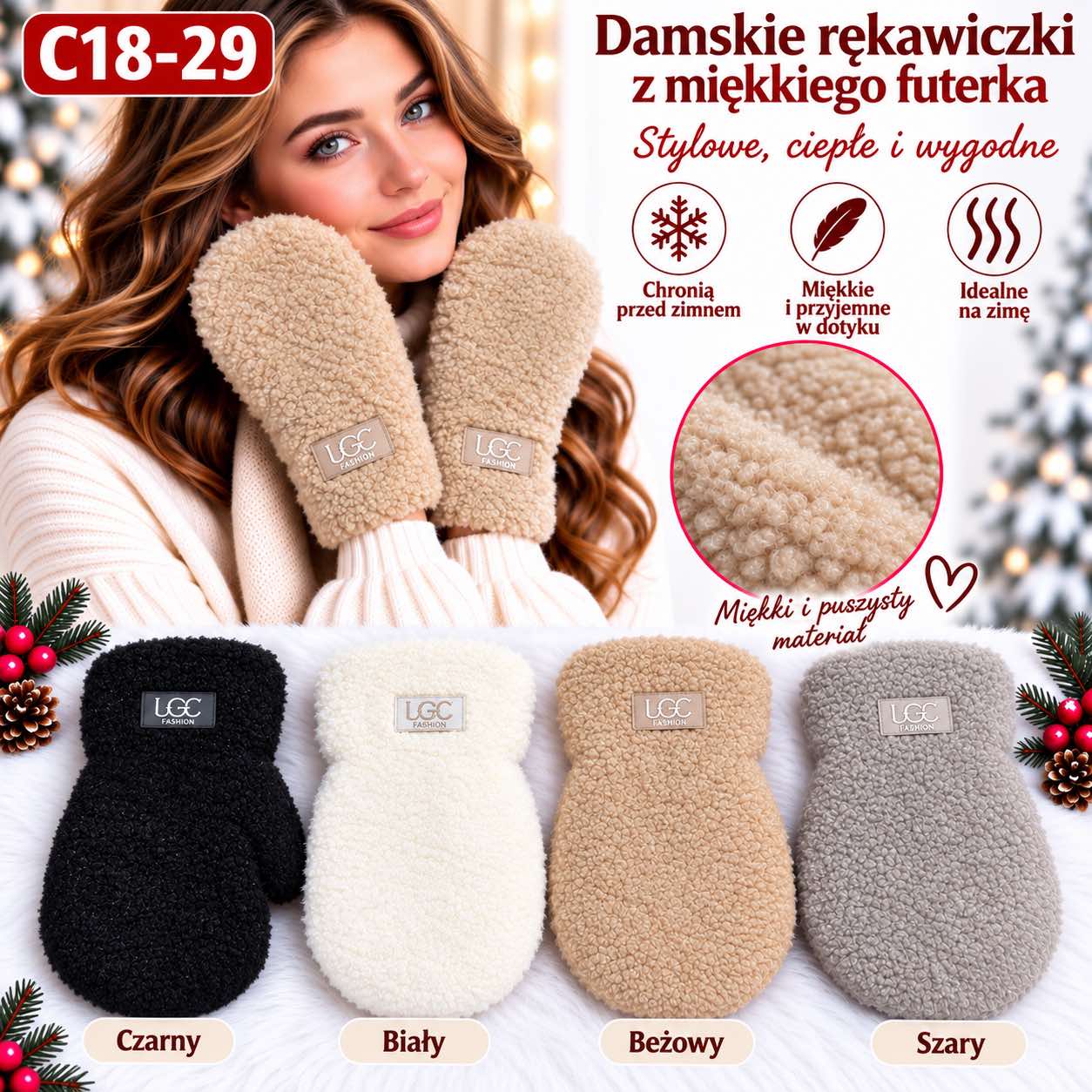 Rękawiczka Damska