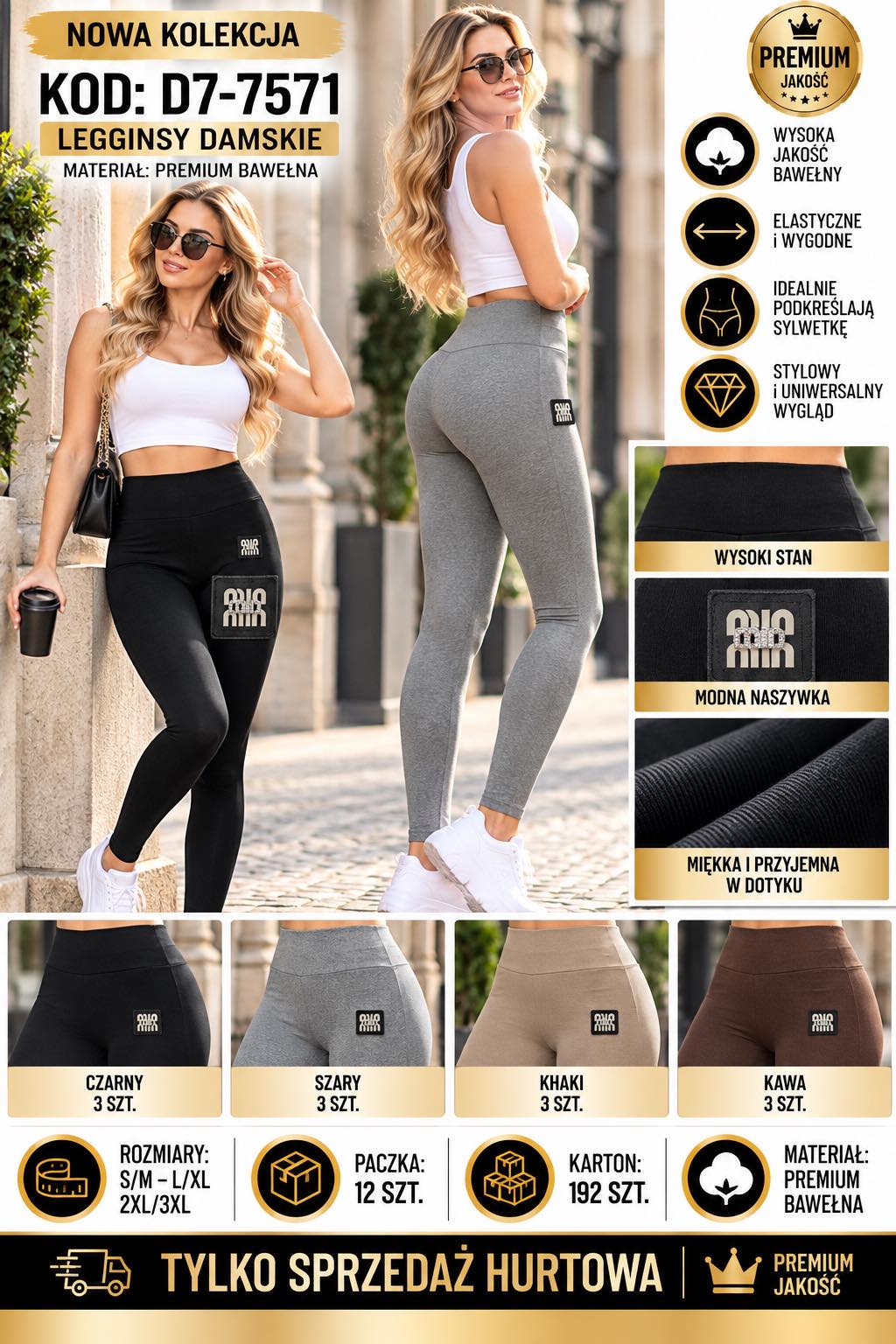 Legginsy Damska