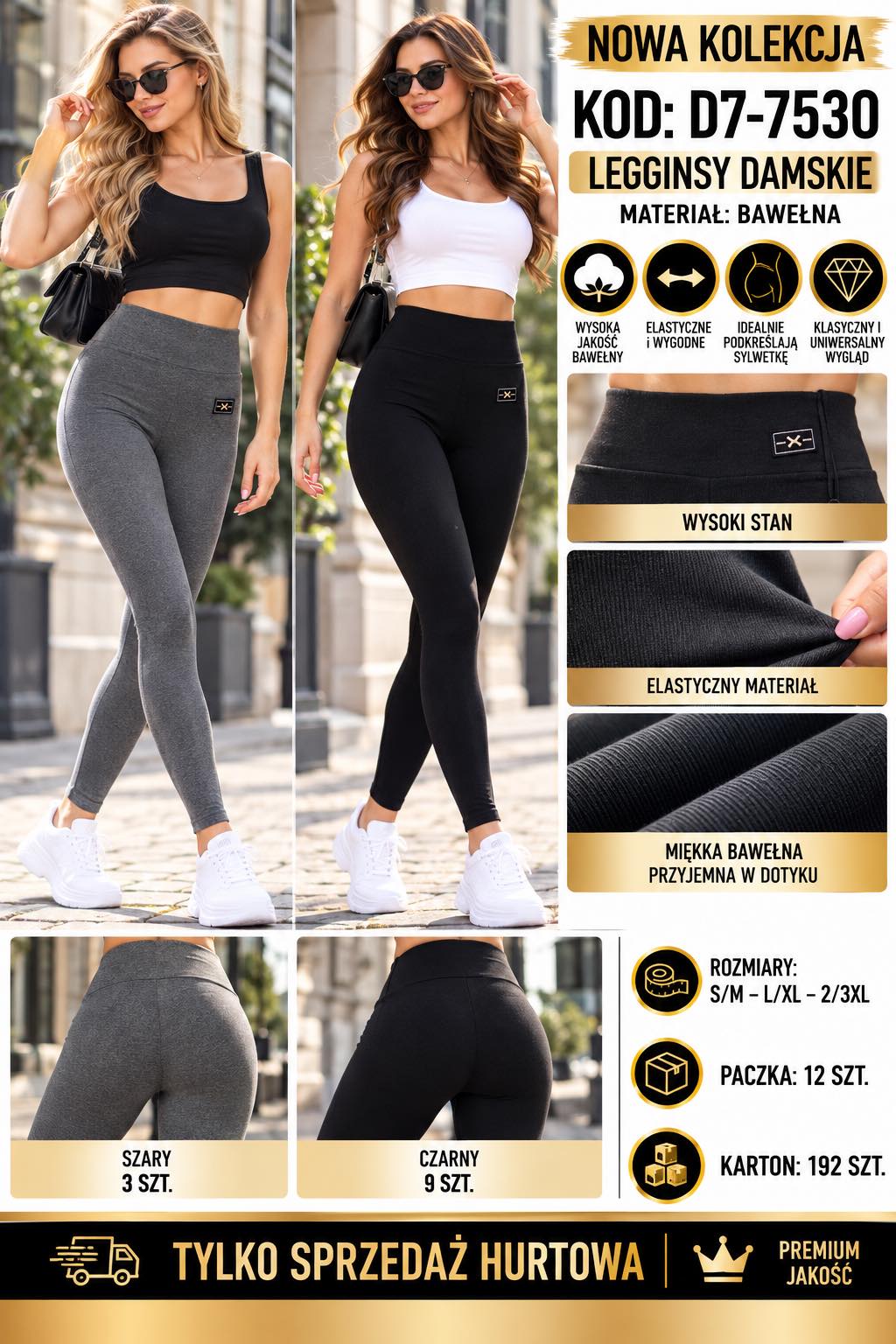 Legginsy Damska