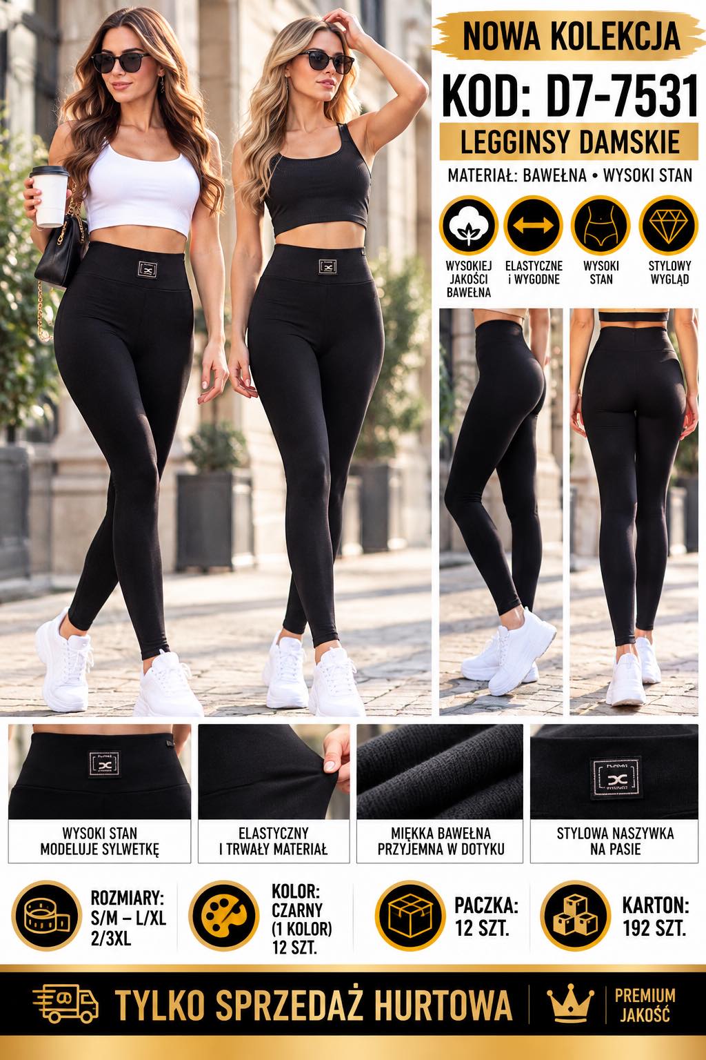 Legginsy Damska