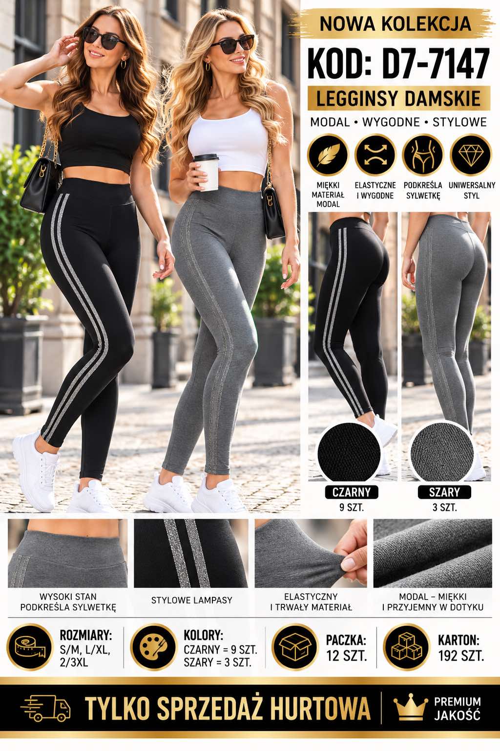 Legginsy Damska