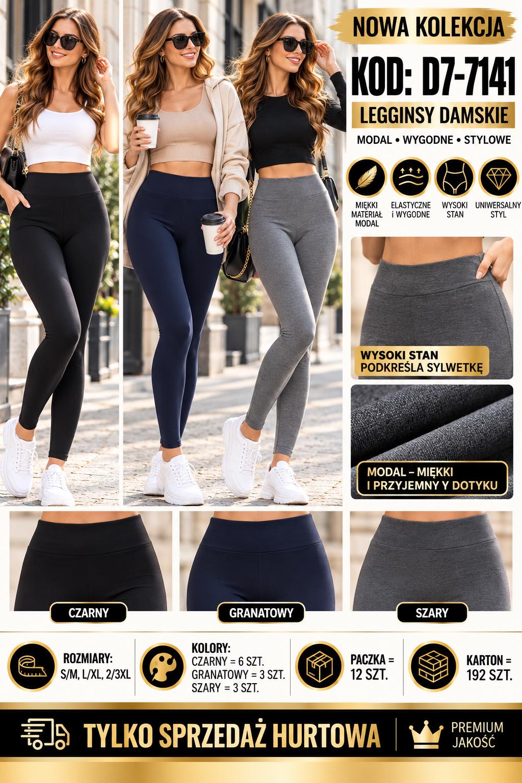 Legginsy Damska