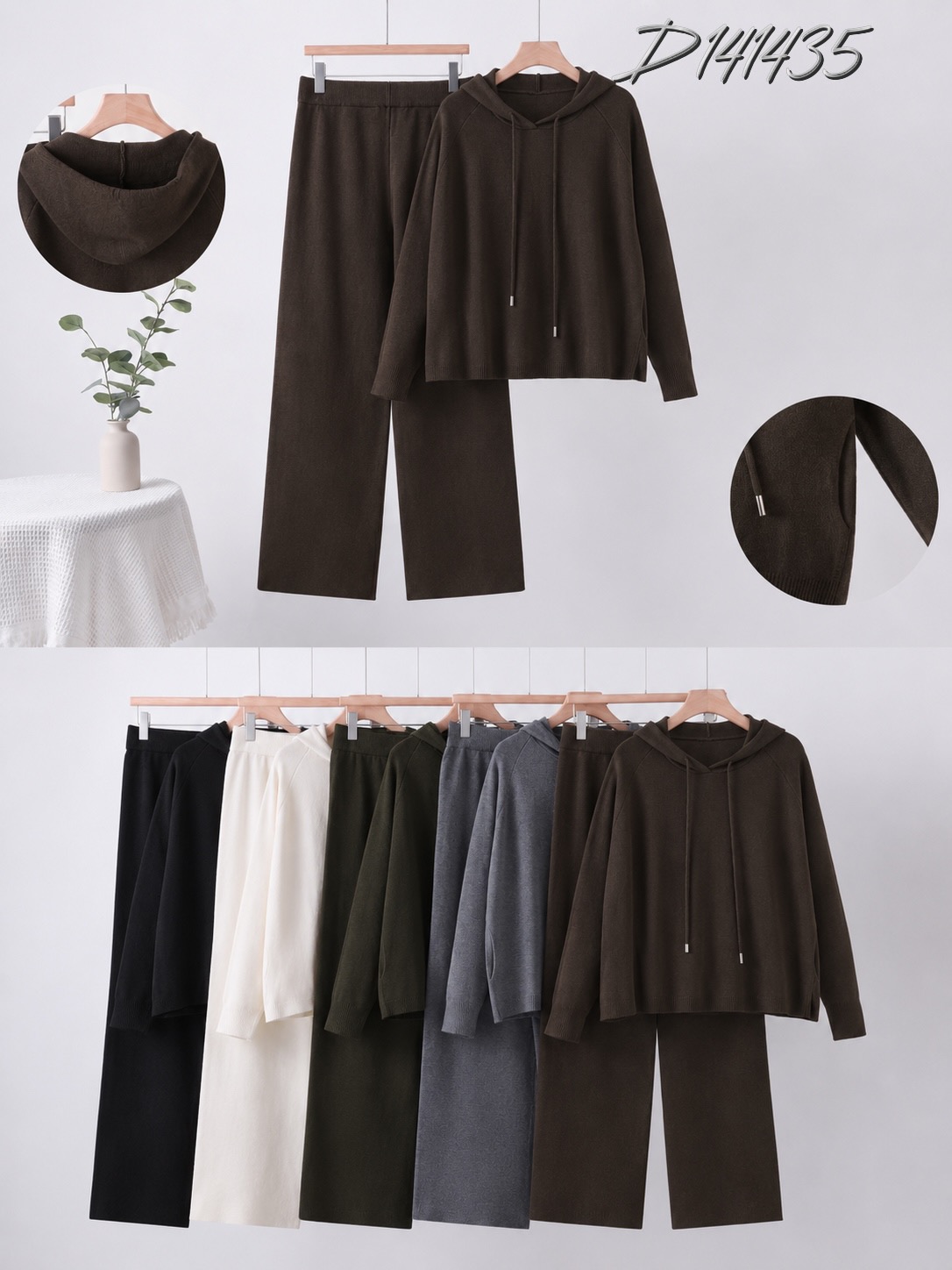 Komplet Sweter Damska