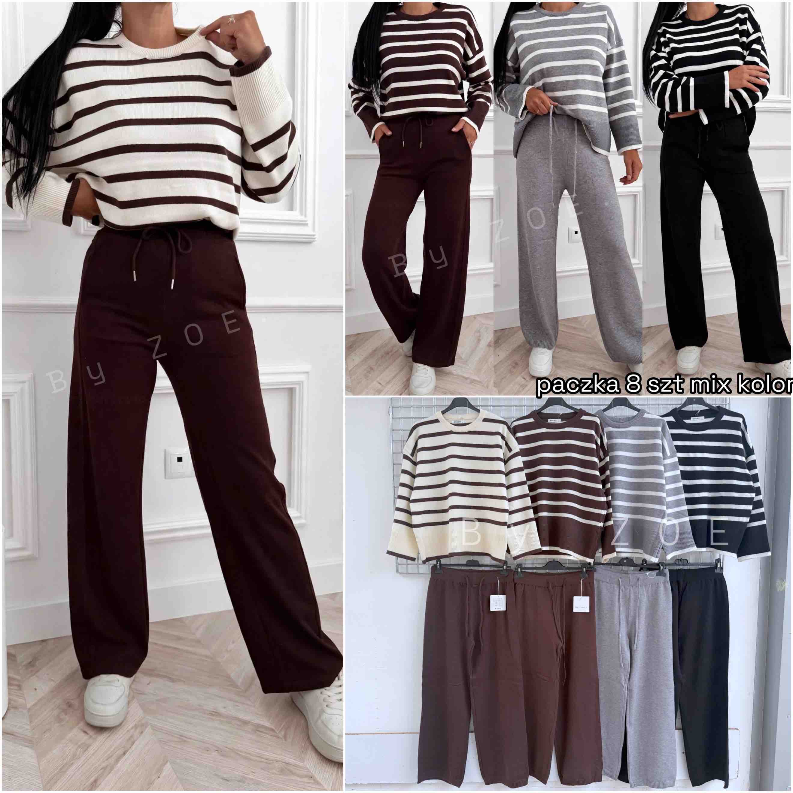 Komplet Sweter Damska