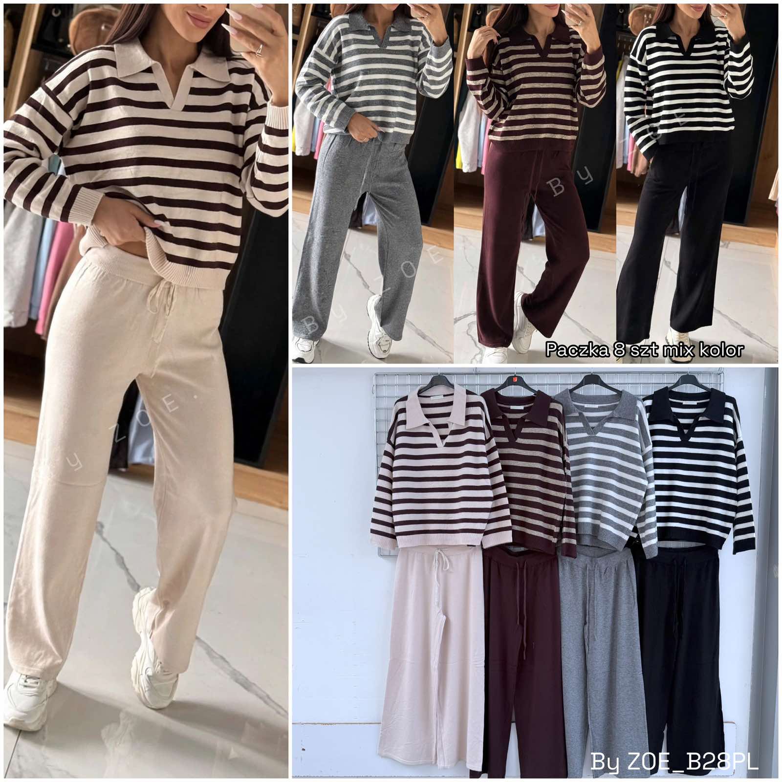Komplet Sweter Damska