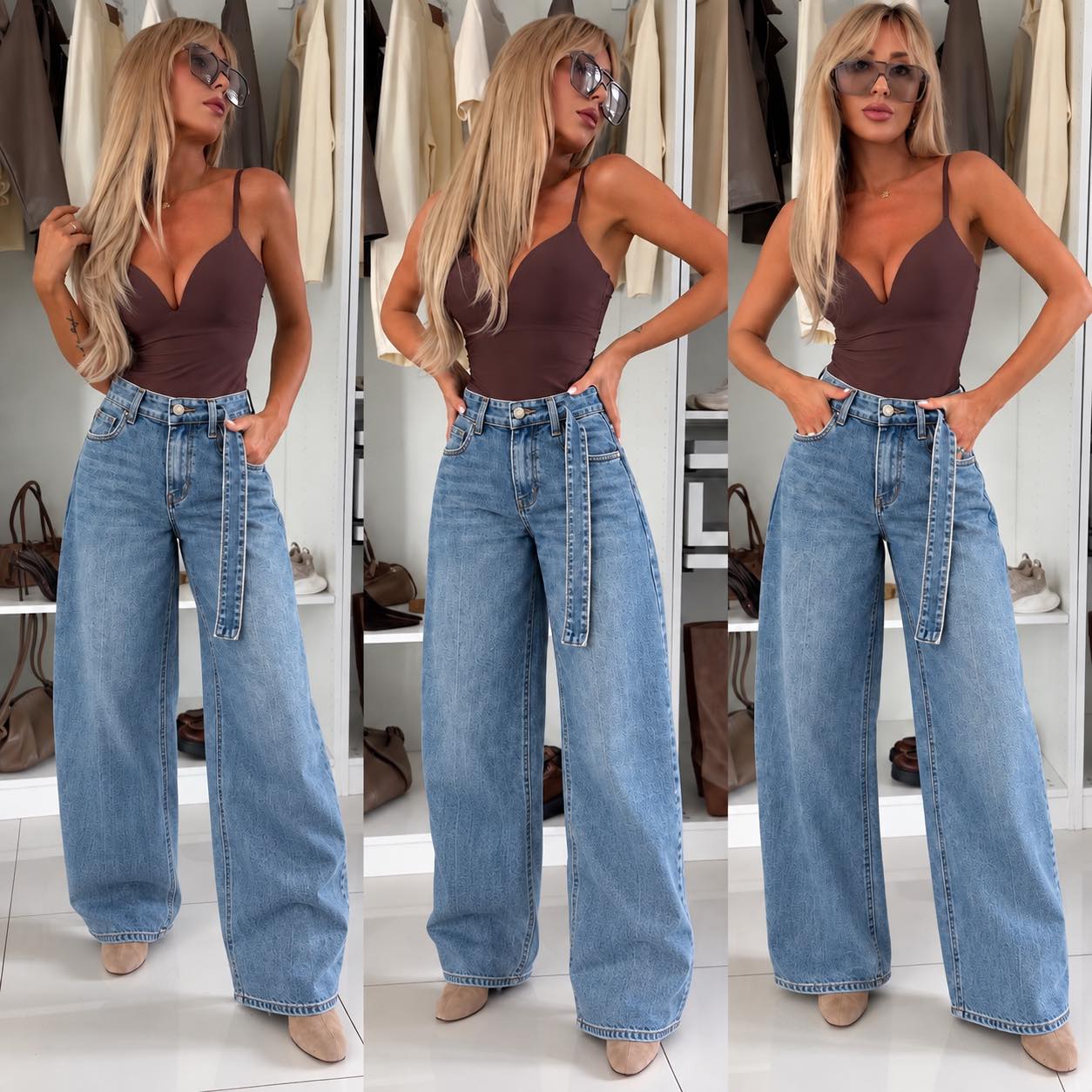 Jeansy Damska