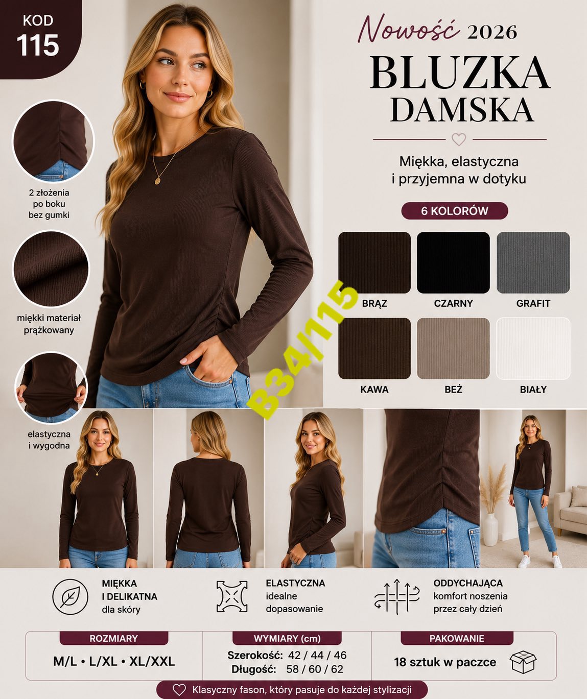 Bluzka Damska