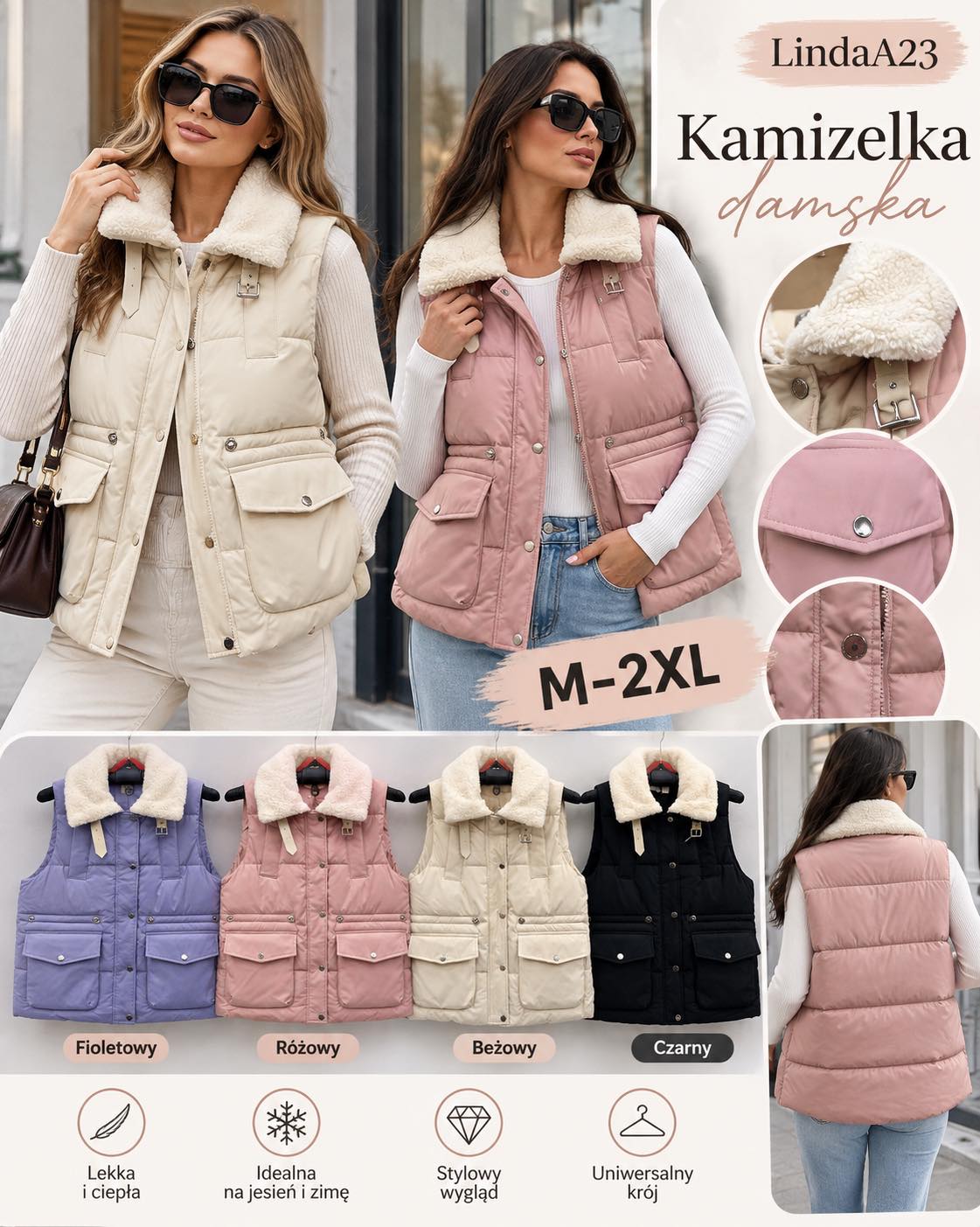 Kamizelka Damska