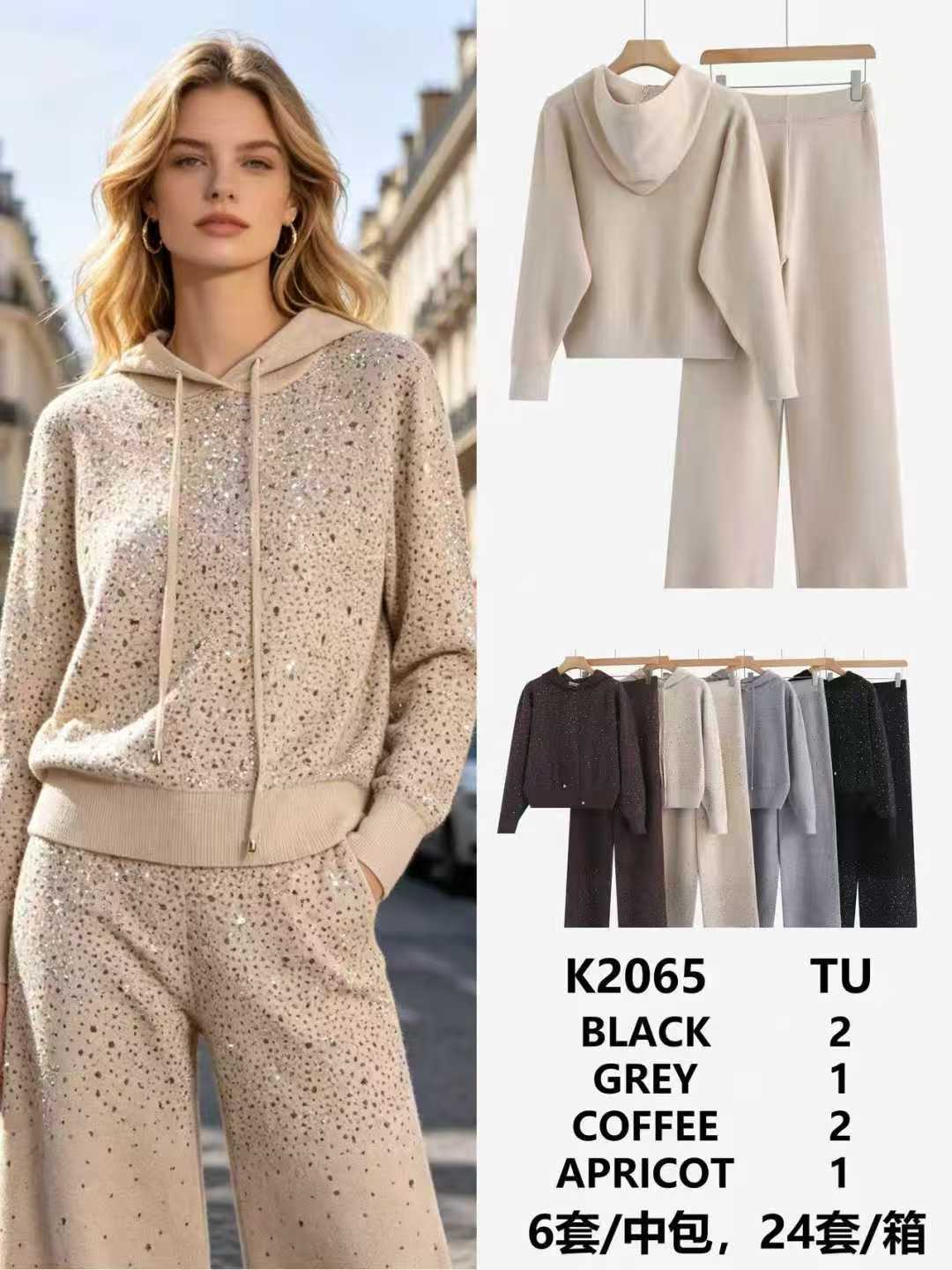Komplet Sweter Damska