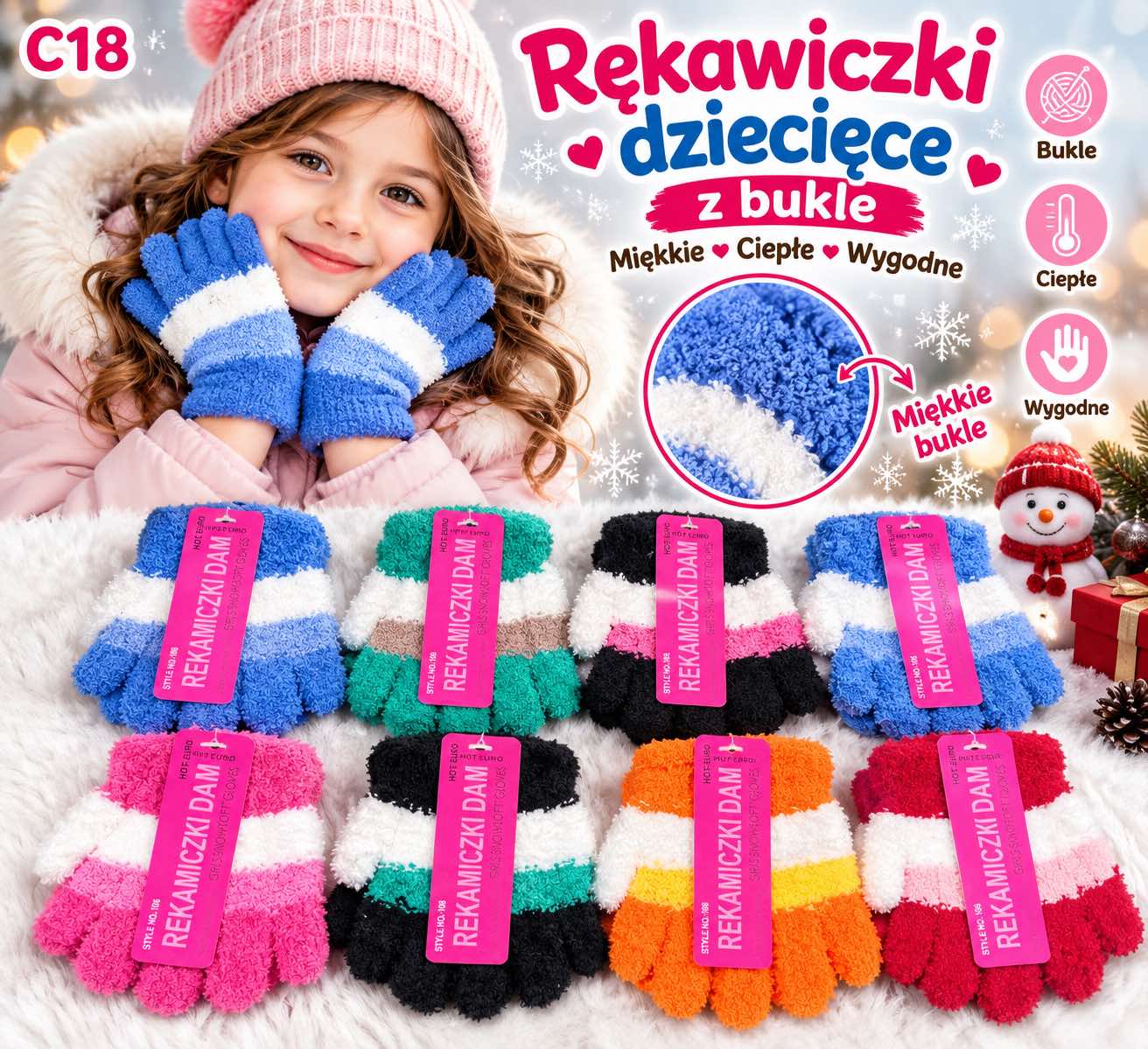 Rękawiczka Dzieci