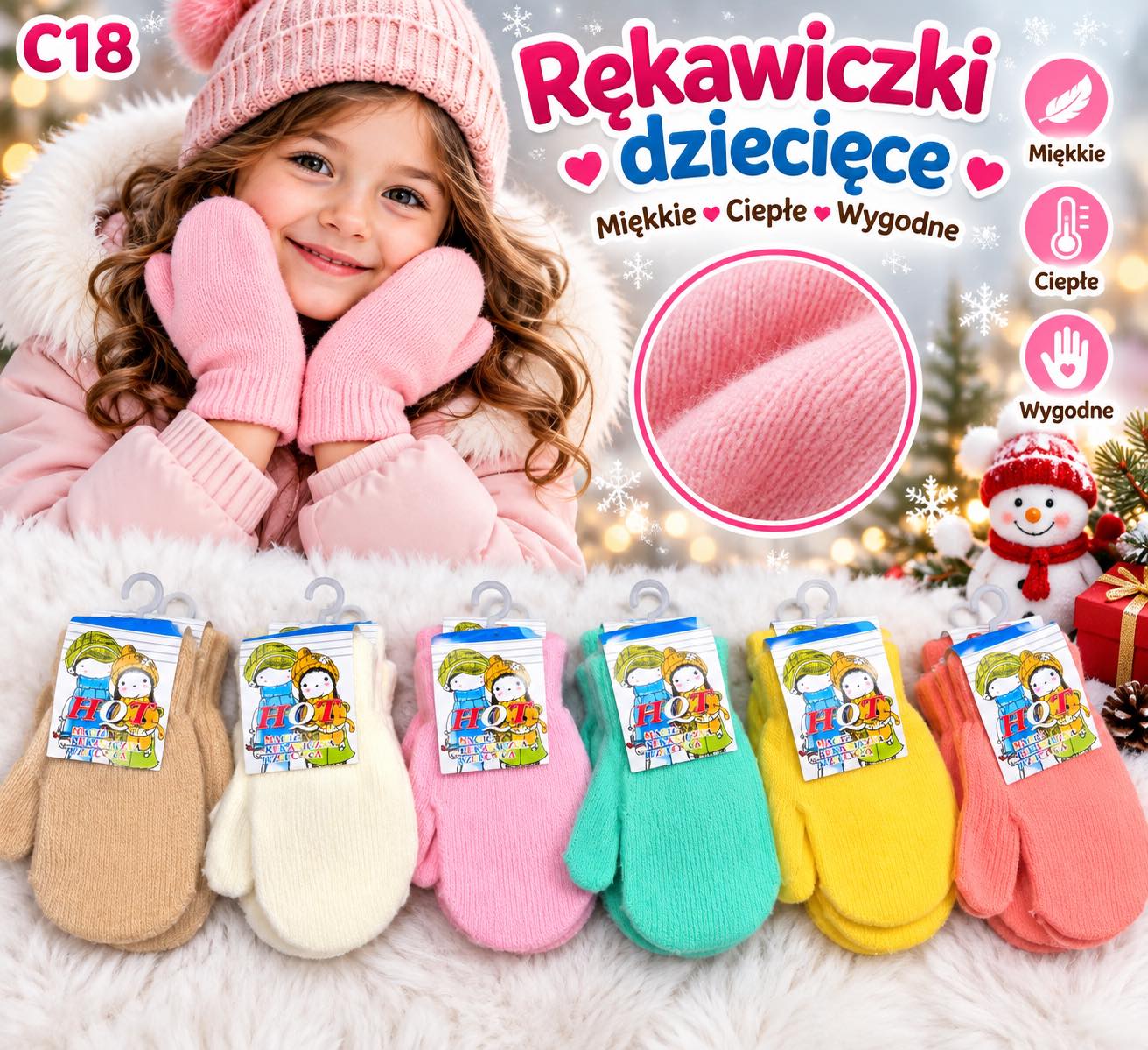 Rękawiczka Dzieci