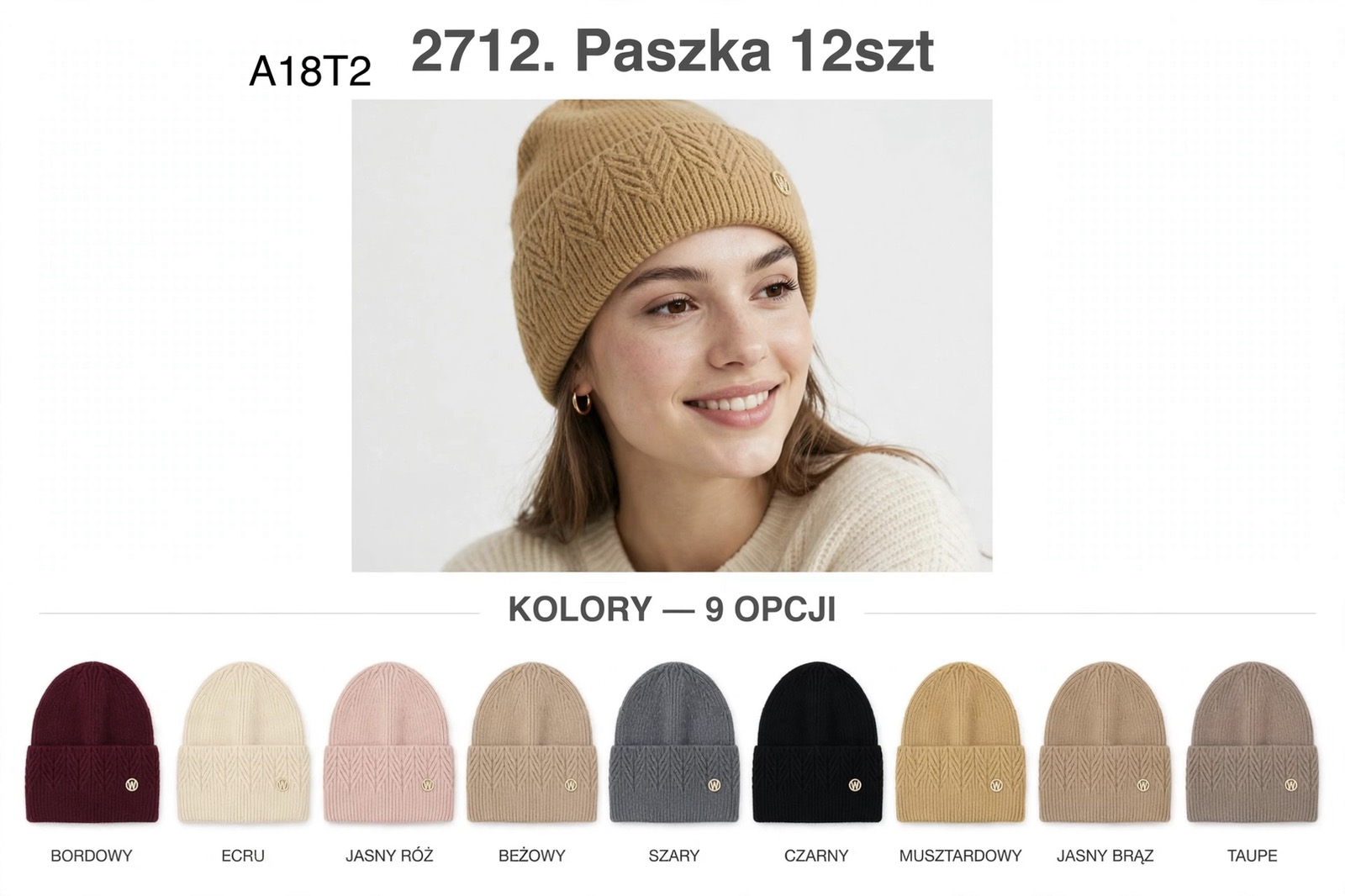 Czapka Damska