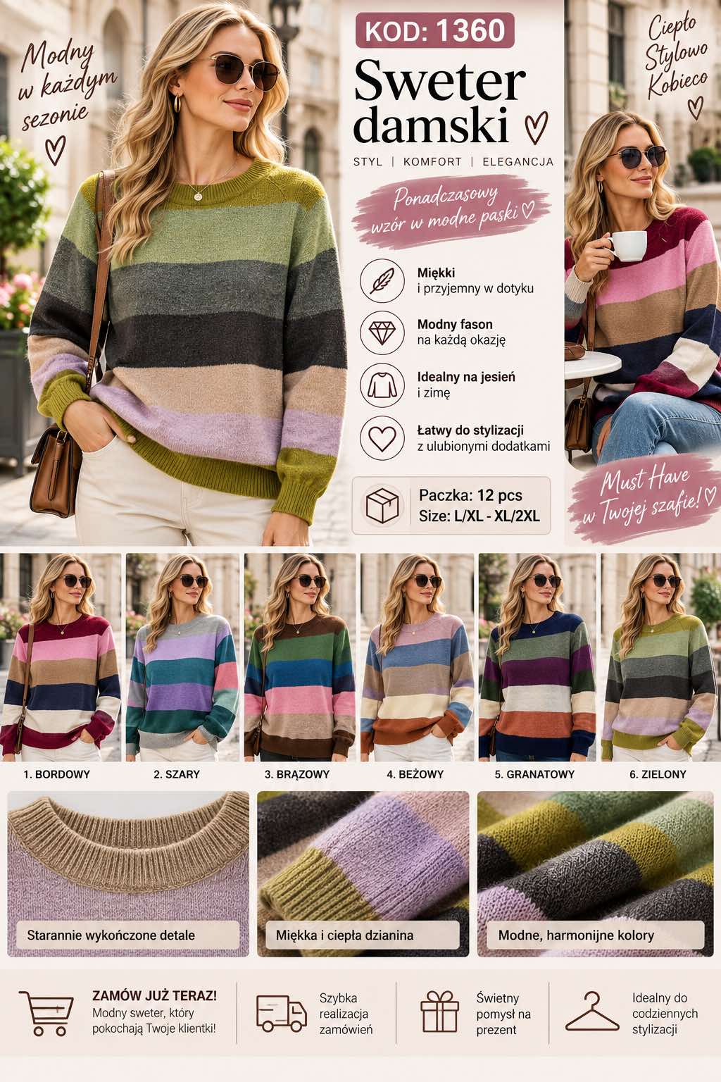 Sweter Damska