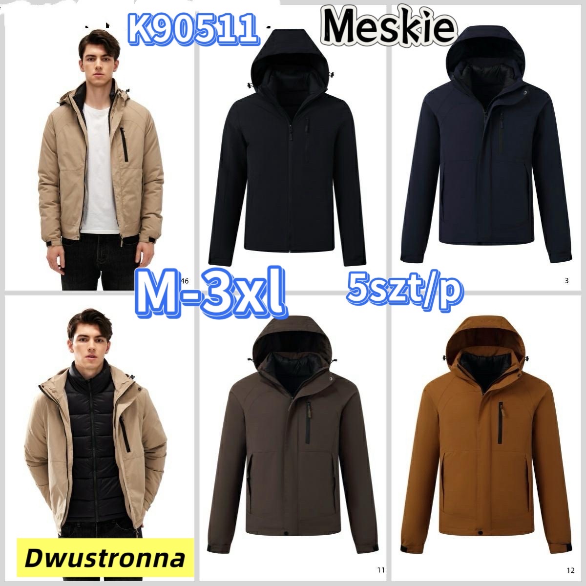 Kurtka Męskie