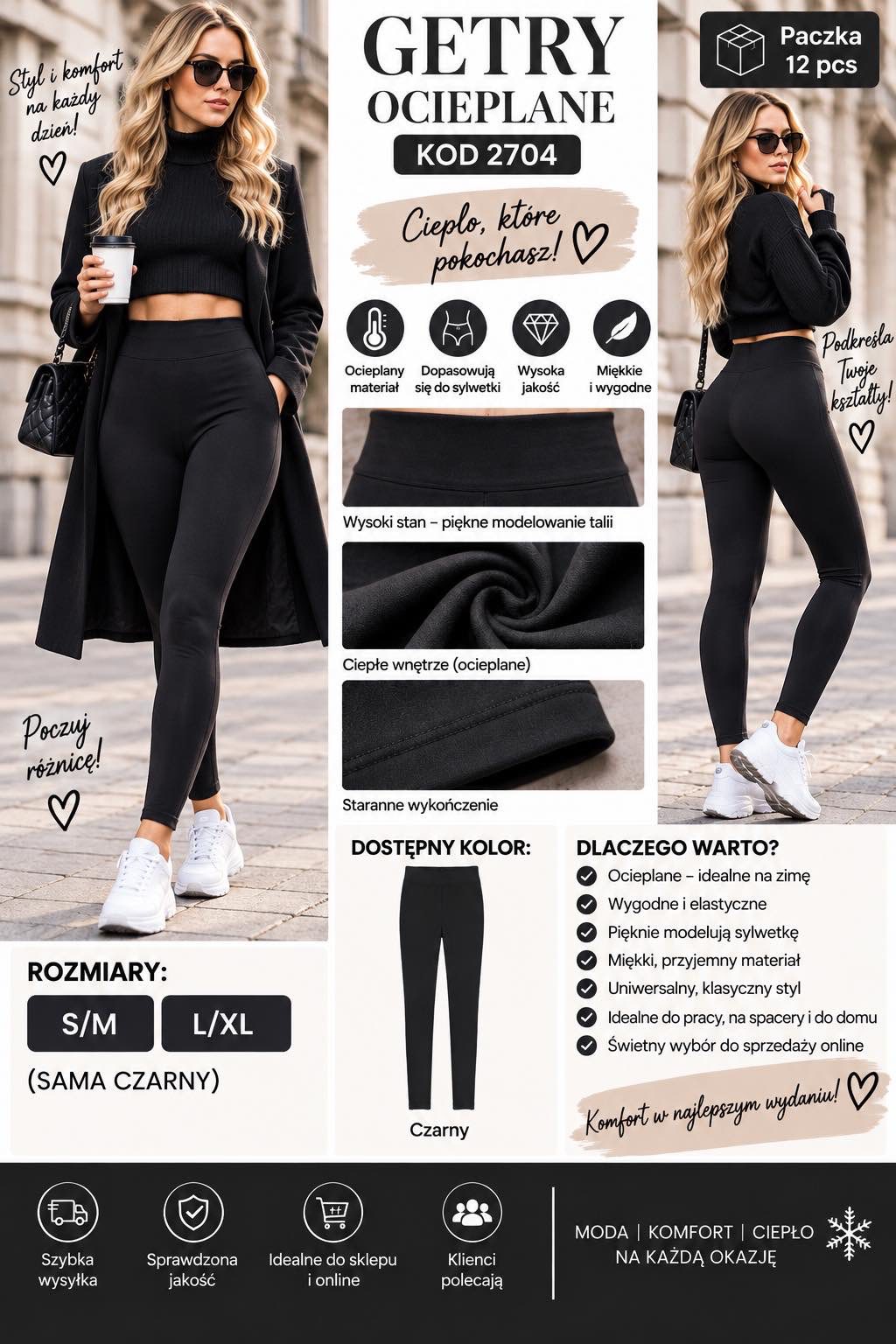 Legginsy Damska