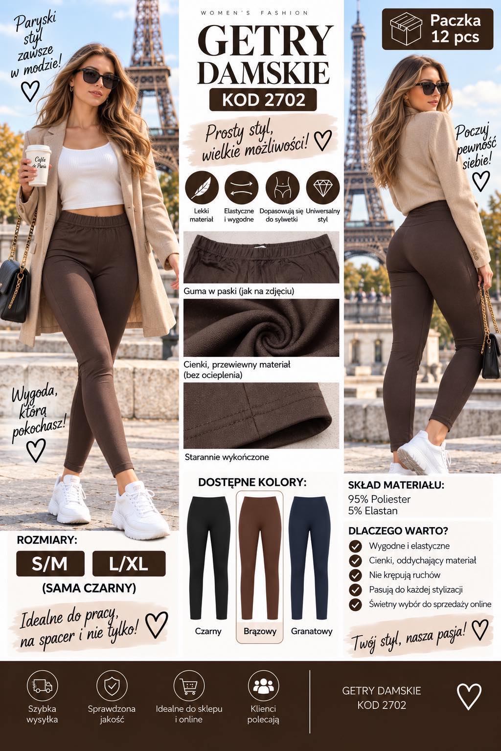 Legginsy Damska