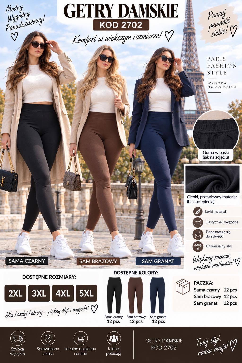 Legginsy Damska