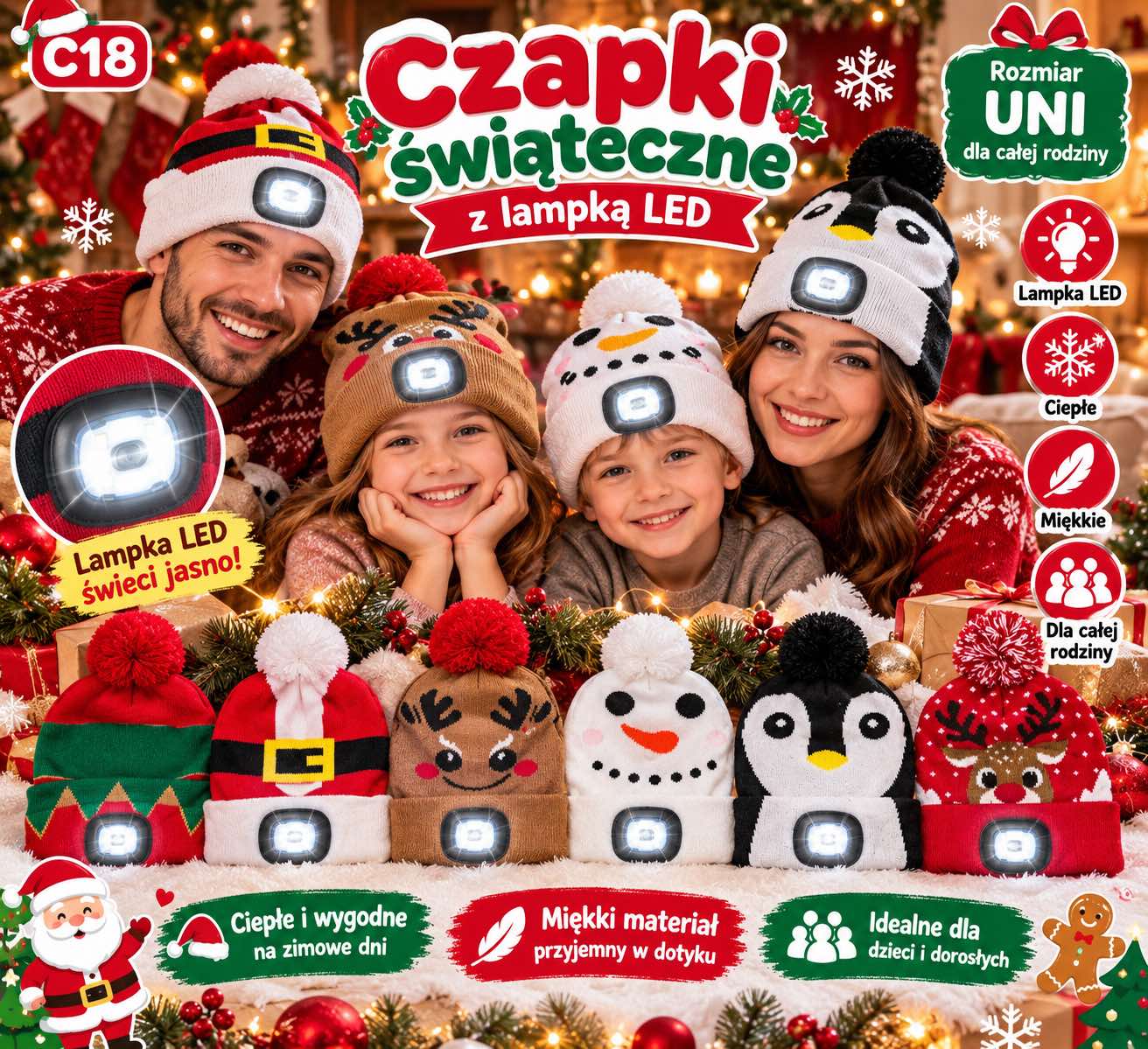 Czapka Damska