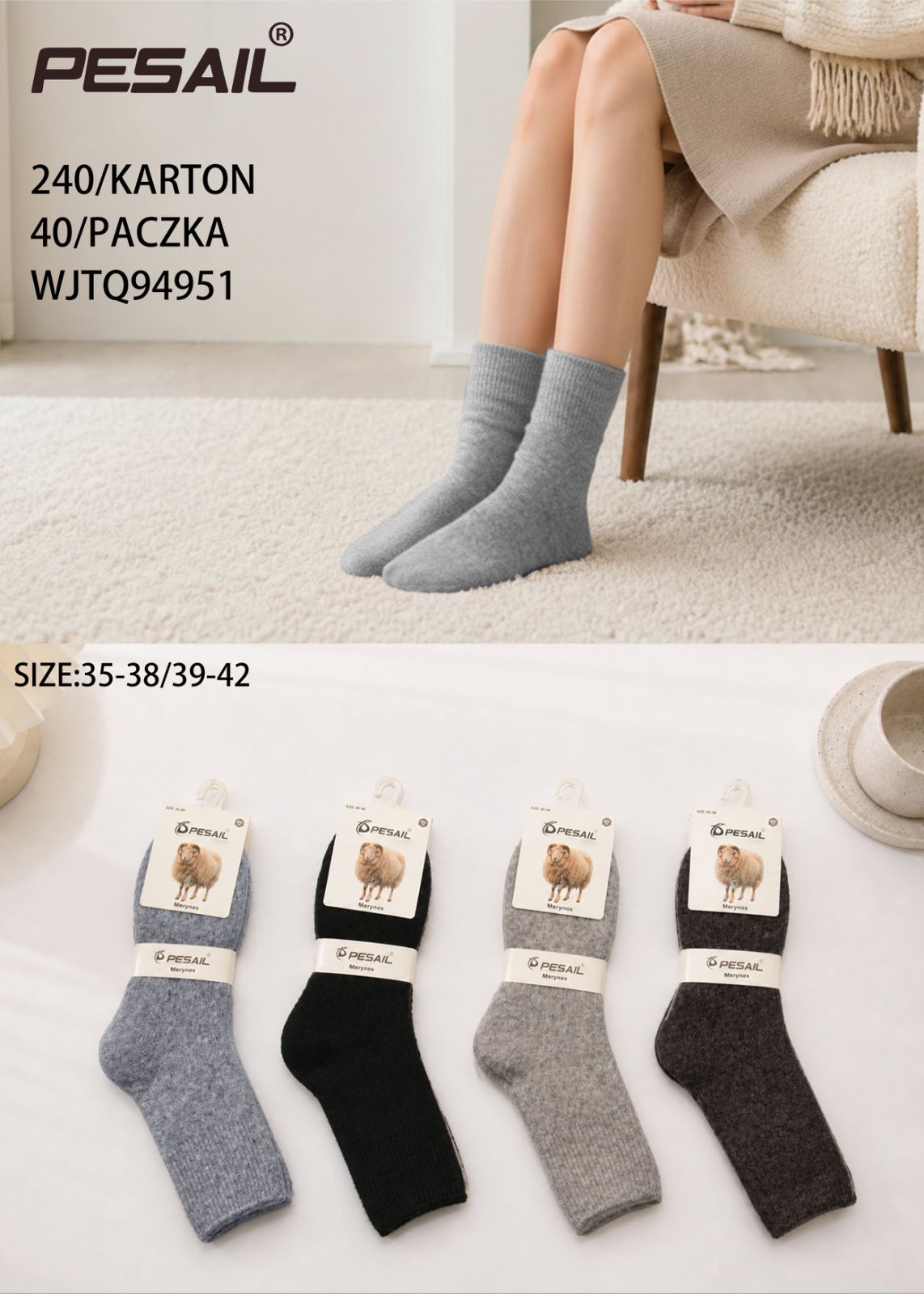 Skarpetka Damska