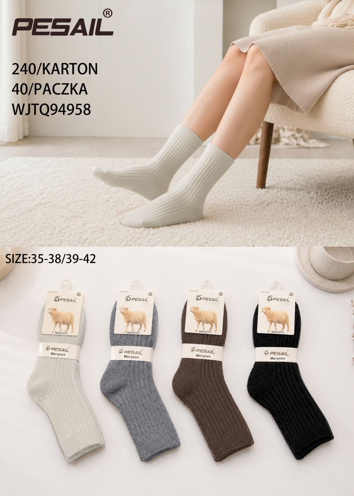 Skarpetka Damska