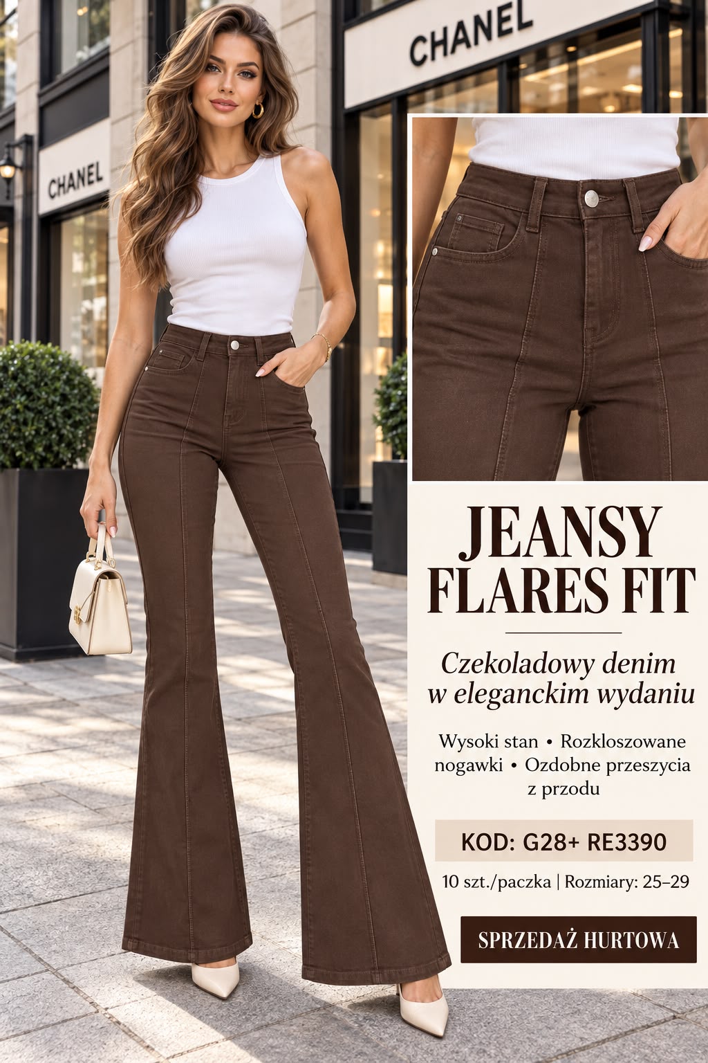 Jeansy Damska