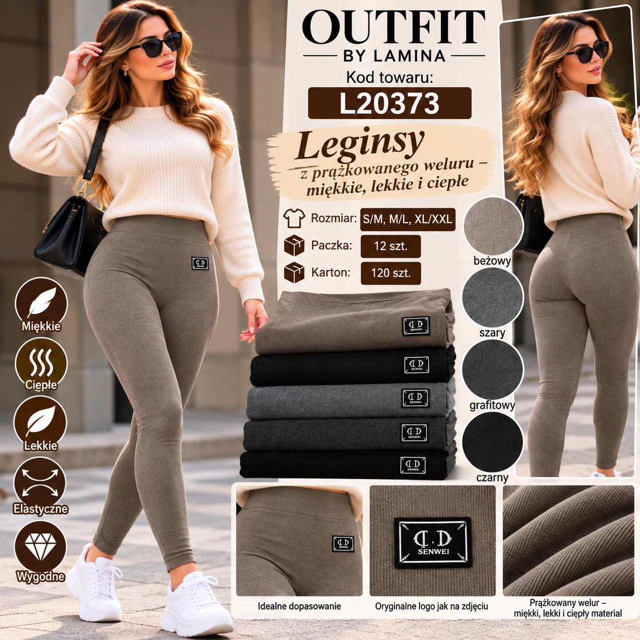 Legginsy Damska