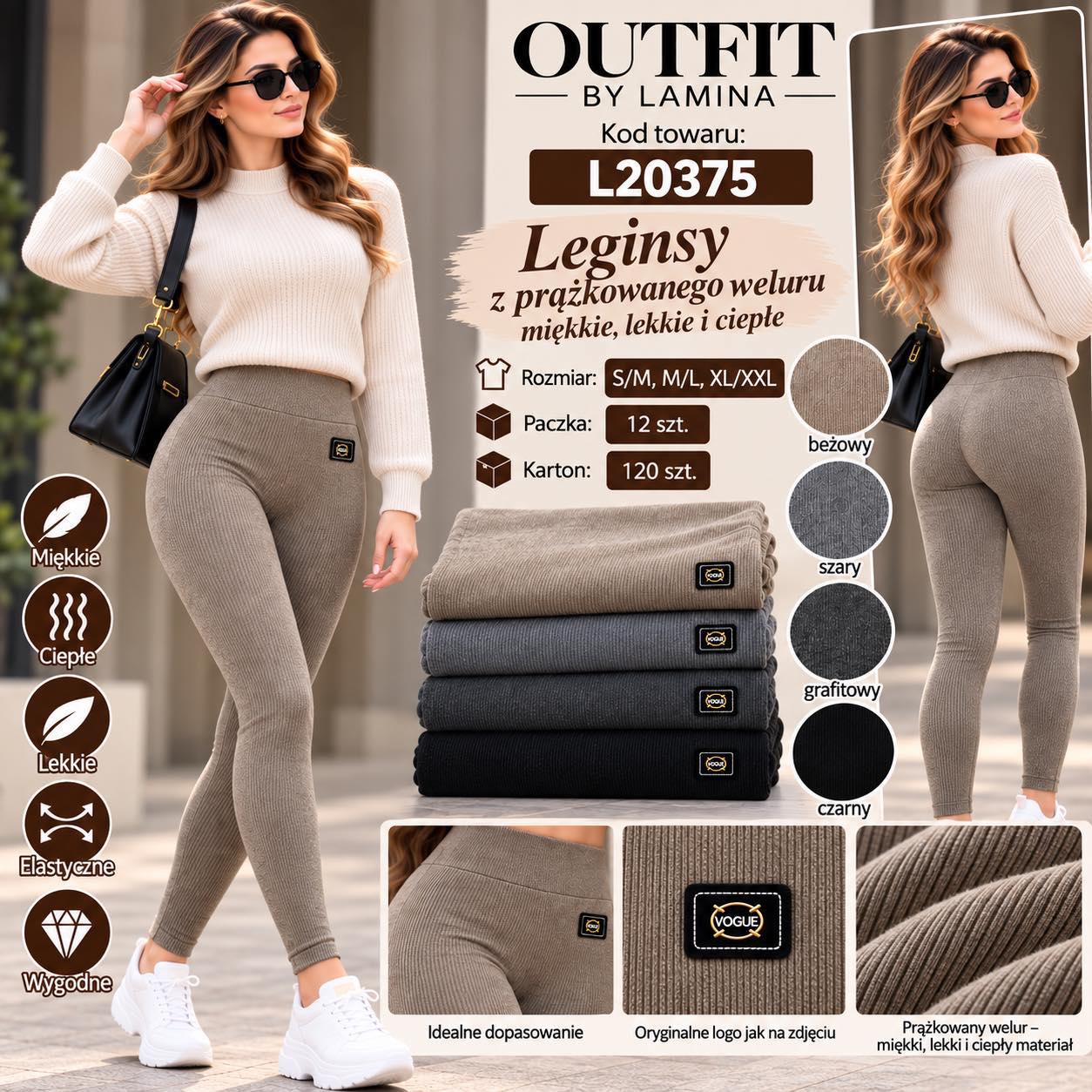 Legginsy Damska