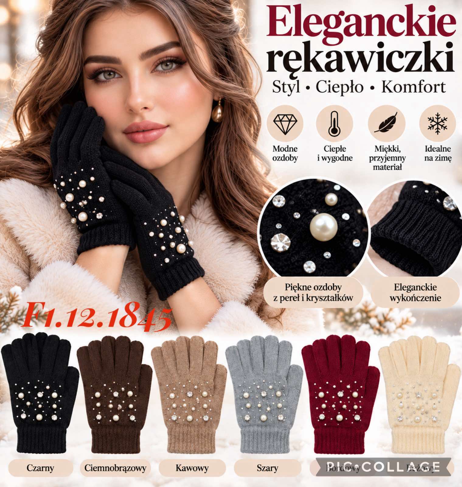 Rękawiczka Damska